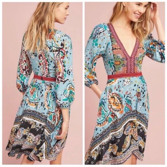 Anthropologie Akemi & Kin Karmina Beaded
Dress size 4-L14 - Picture 1 of 11